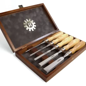 Narex Richter Bevel Edge Chisel Set of 5