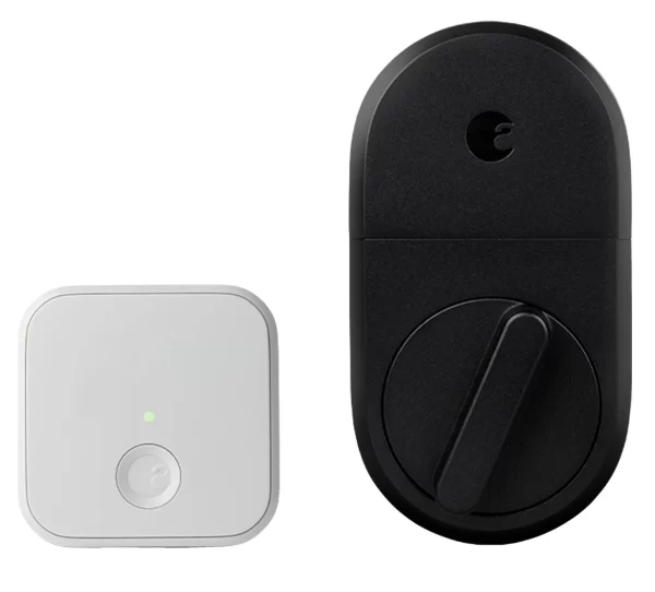 August Home Smart Lock + Connect, Black