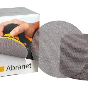 Mirka 9A-241-080 6-Inch 80 Grit Mesh Abrasive Dust Free Sanding Discs, Box of 50 Discs